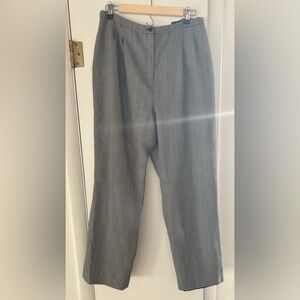 Women’s vintage wool blend plaid Gray Checkered Pants